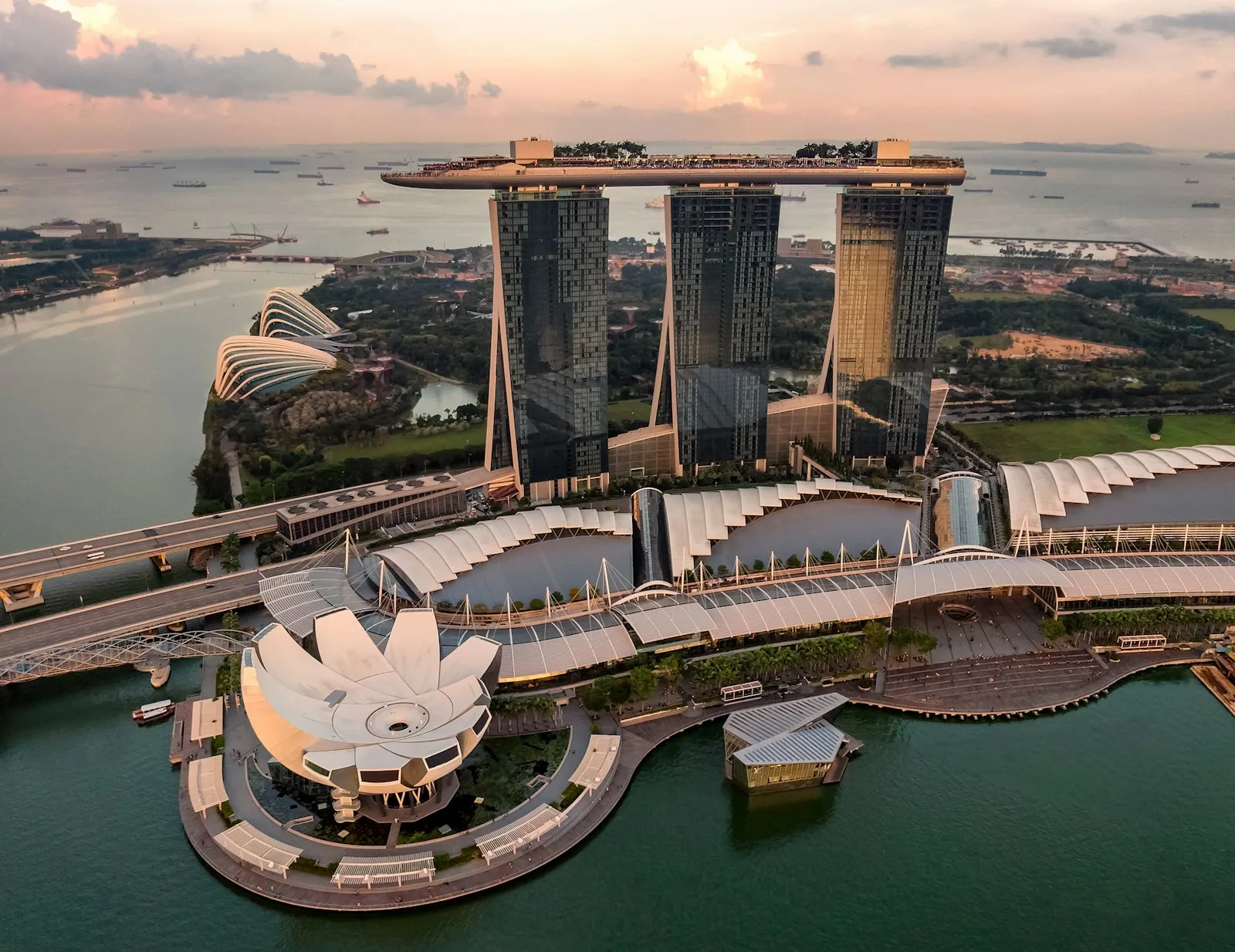Singapore Marina Bay skyline